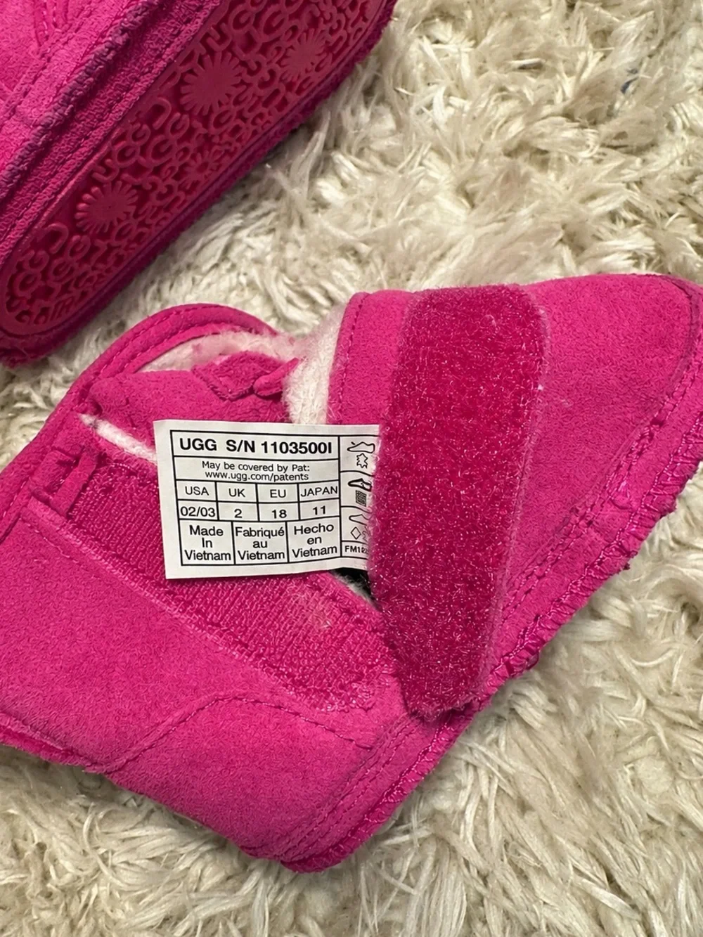 UGG authentic baby